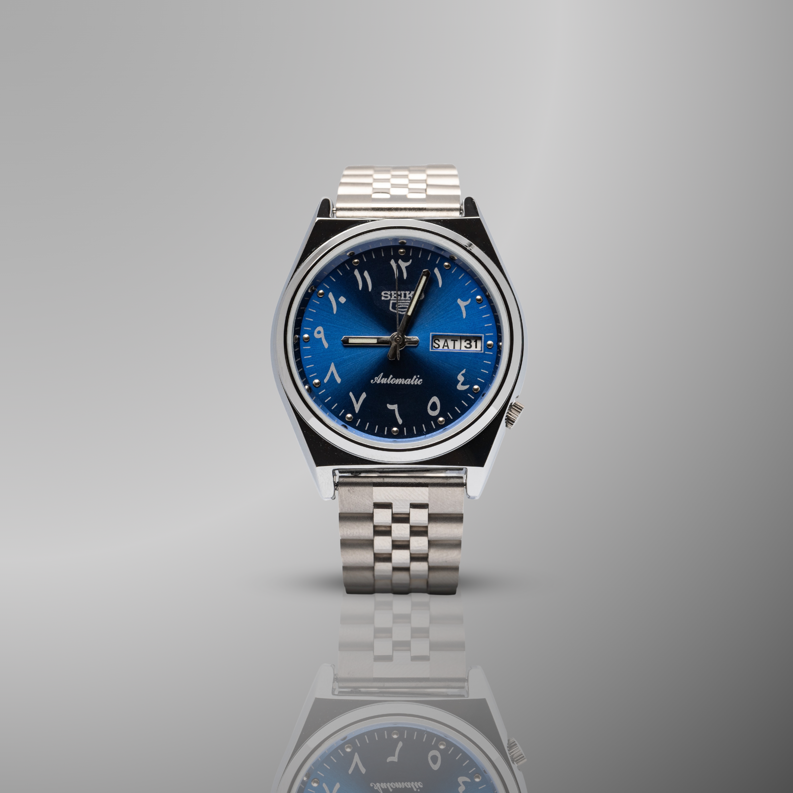Seiko 5 Arabic Dial Ocean Blue