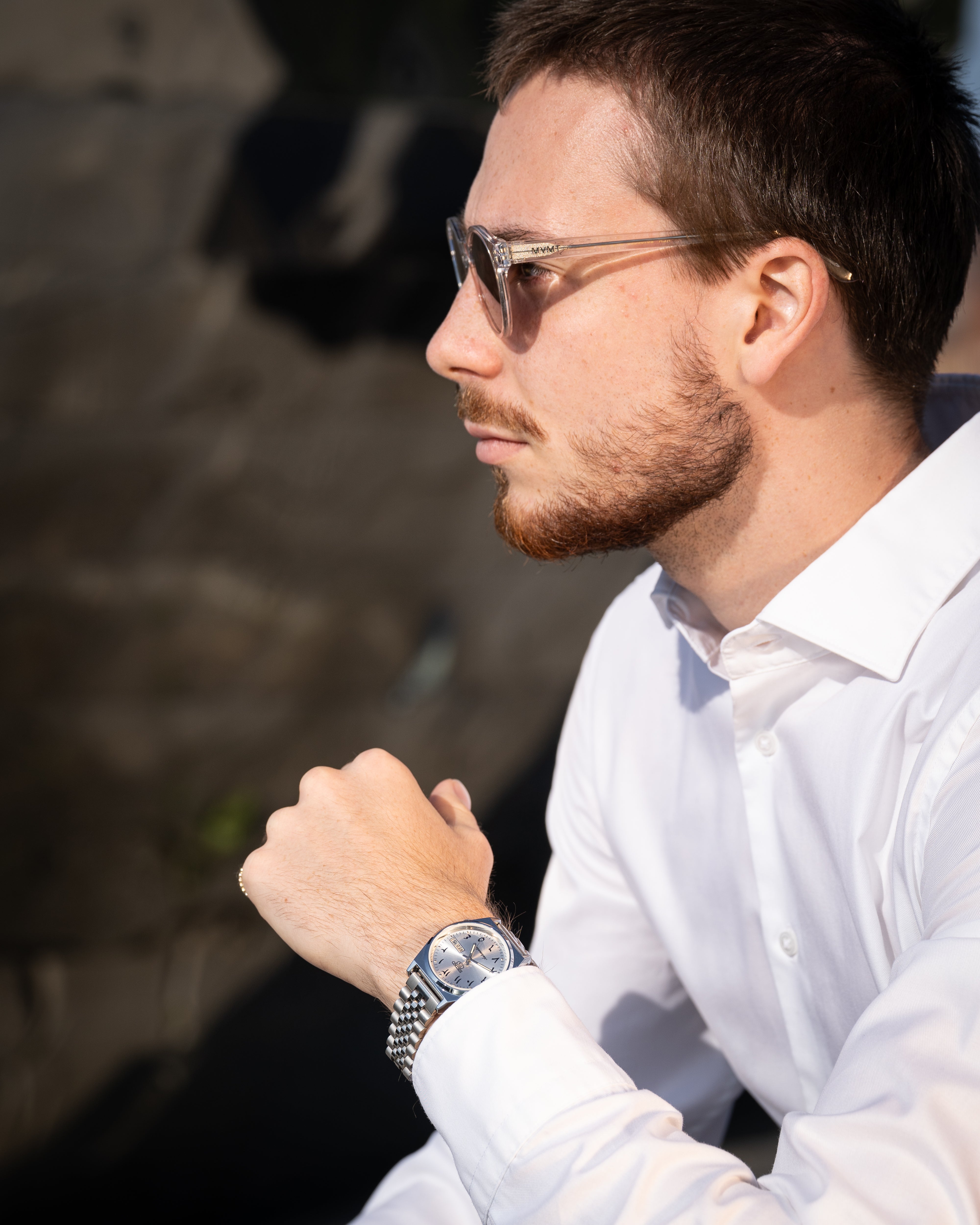 Seiko 5 Arabic Dial Champagne